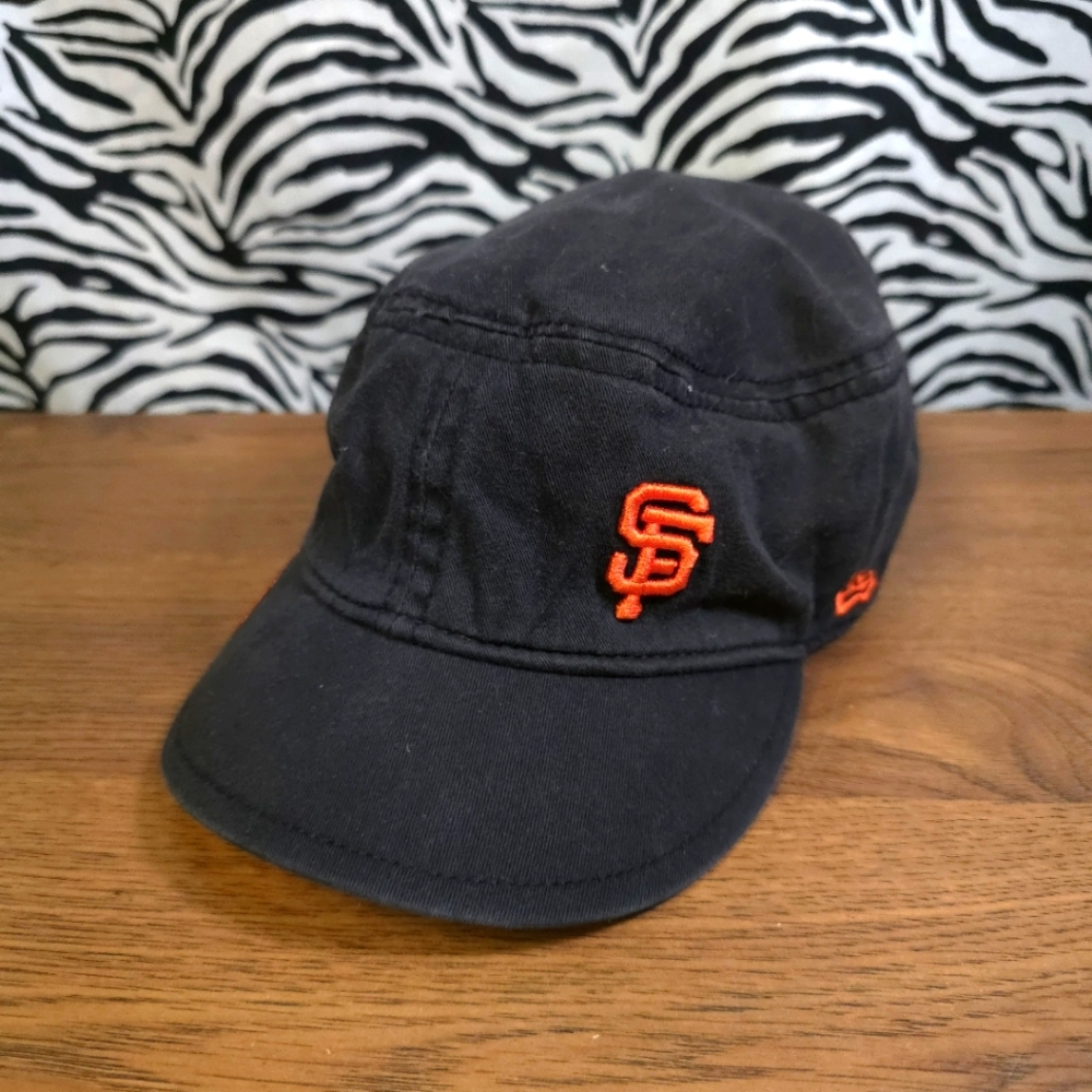 X AUC 0122 Thrifted Adj Womens San Francisco Giants New Era Hat GWOSLOO.18